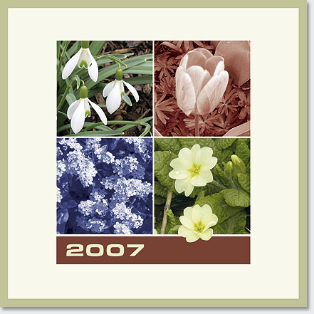 Gestaltung Kalender 2007 - Titel