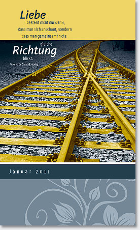 Gestaltung Kalender 2011 - Januar