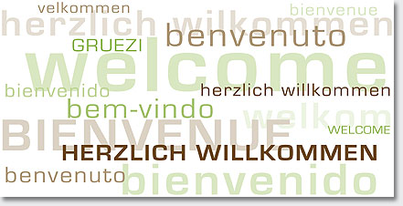 Gestaltung Schild fr Eingangsbereich